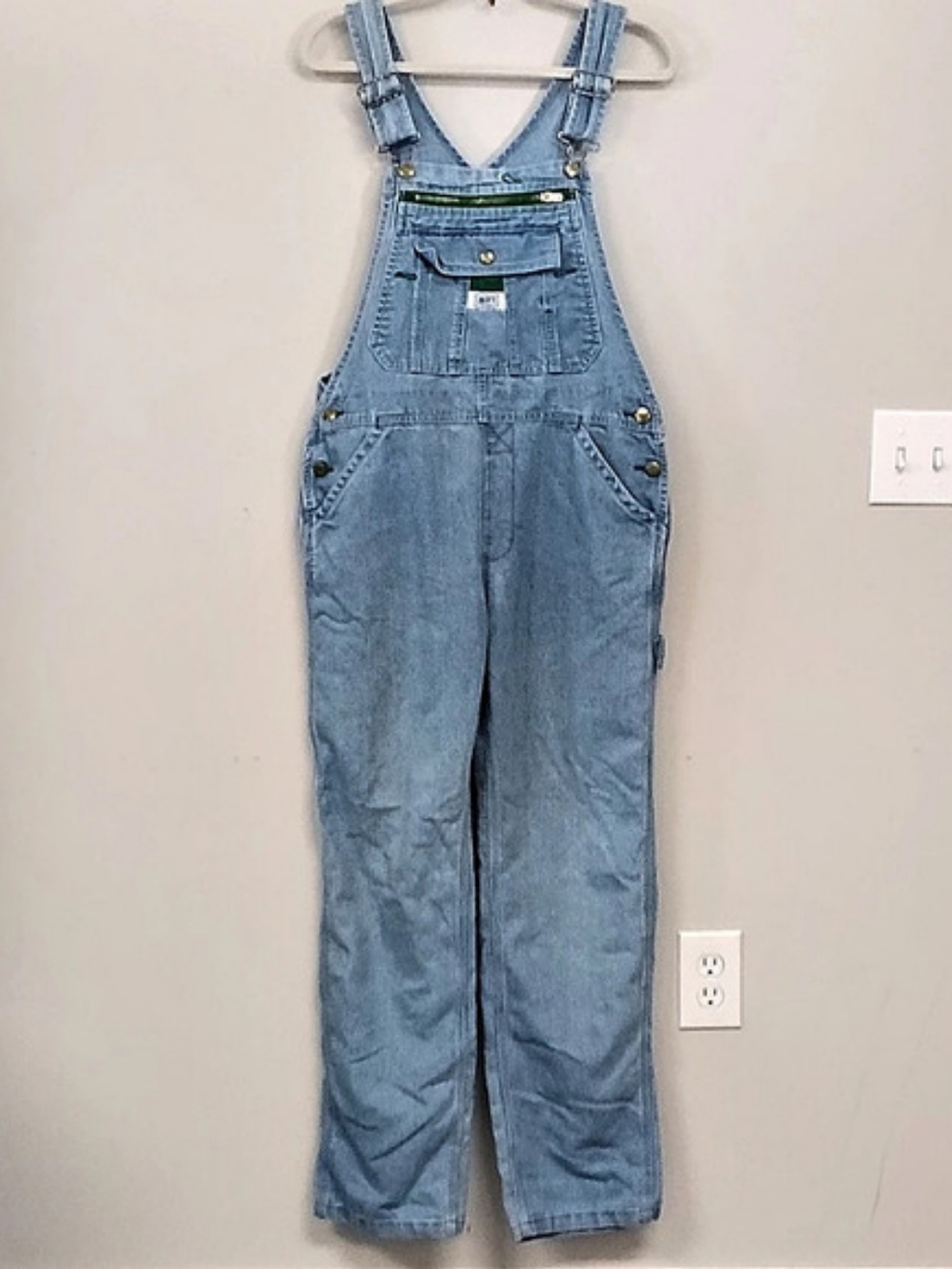 Liberty Denim Jean Bib Overalls Women's Medium Carpenter Painter DIY Casual
